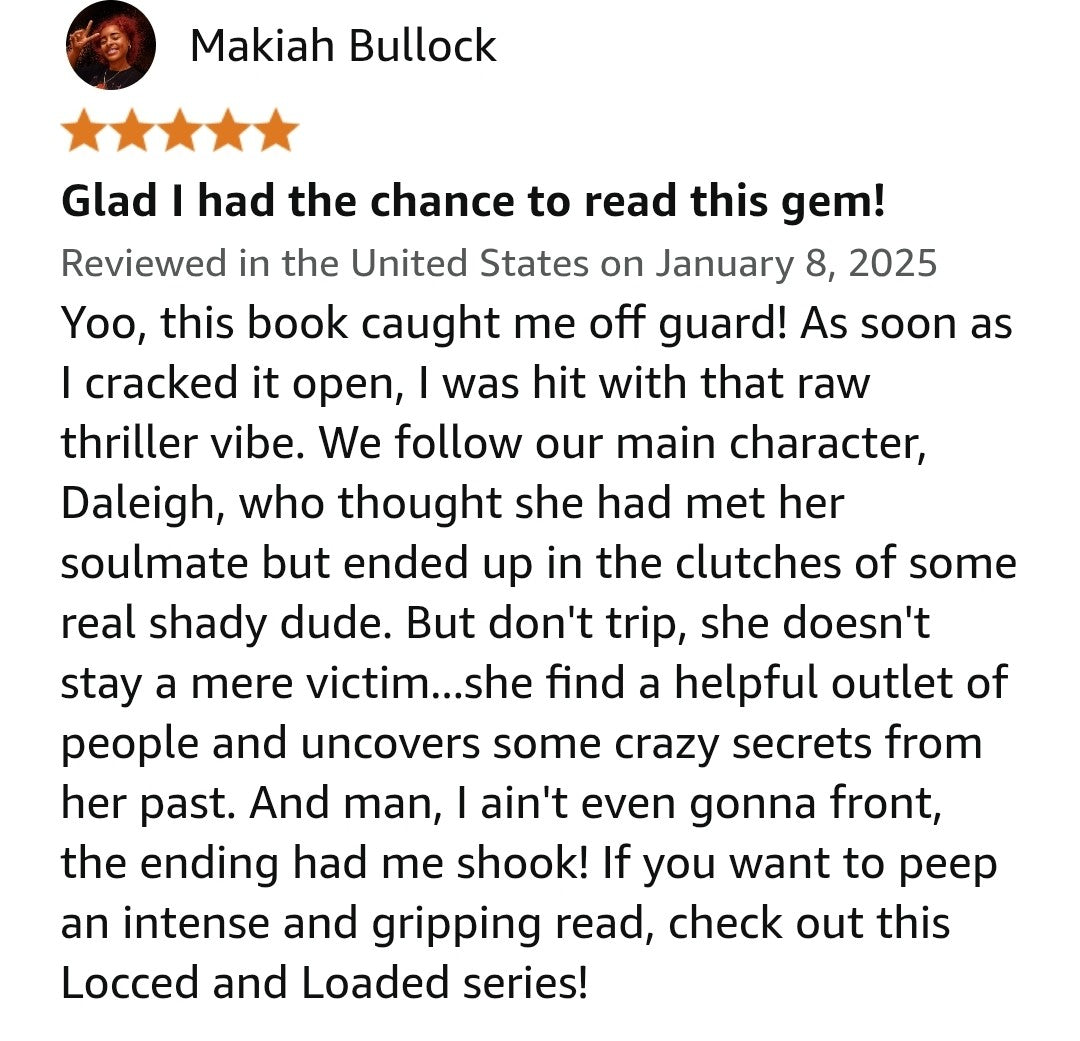 Locced and Loaded Ladies: Daleigh's Journey Paperback - Ms Candi Girl. LLC