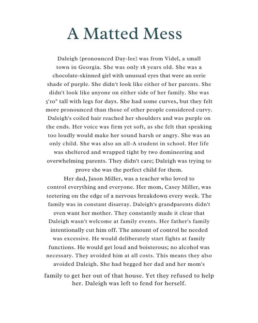 Perfect Humans Project: Daleigh – Book 1 Ebook (Perfect Humans Saga)