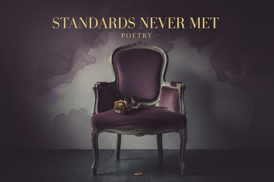Standards Never Met blog post graphic about expectations and character by Candi Usher