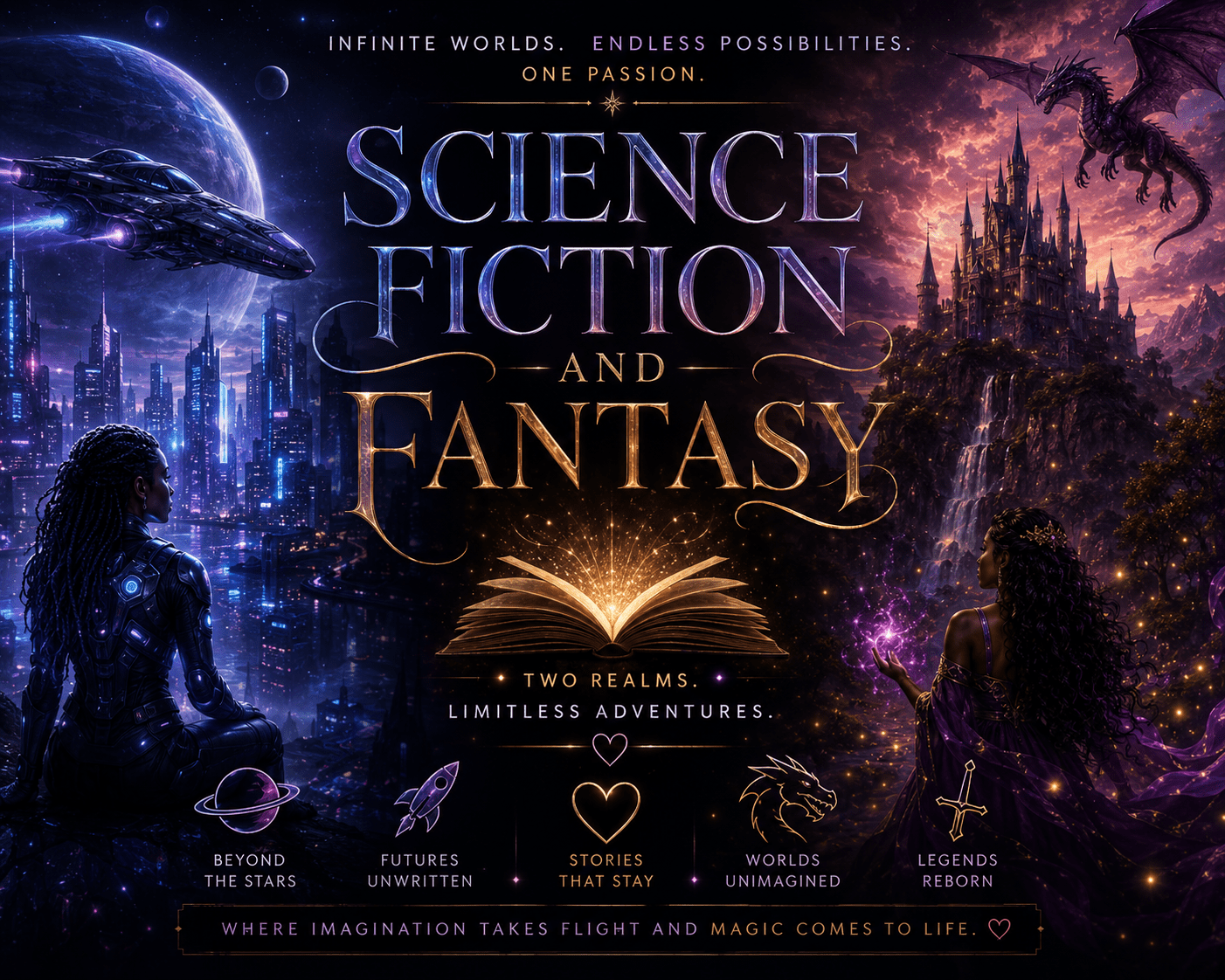 Fantasy and Science Fiction - Ms Candi Girl LLC
