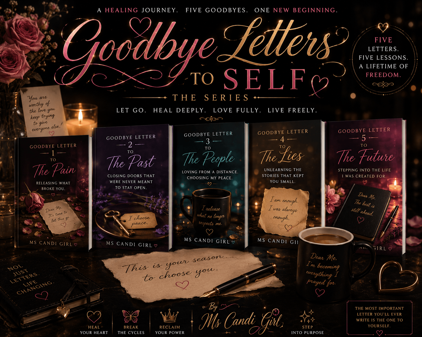 Goodbye Letters to Self - Ms Candi Girl LLC