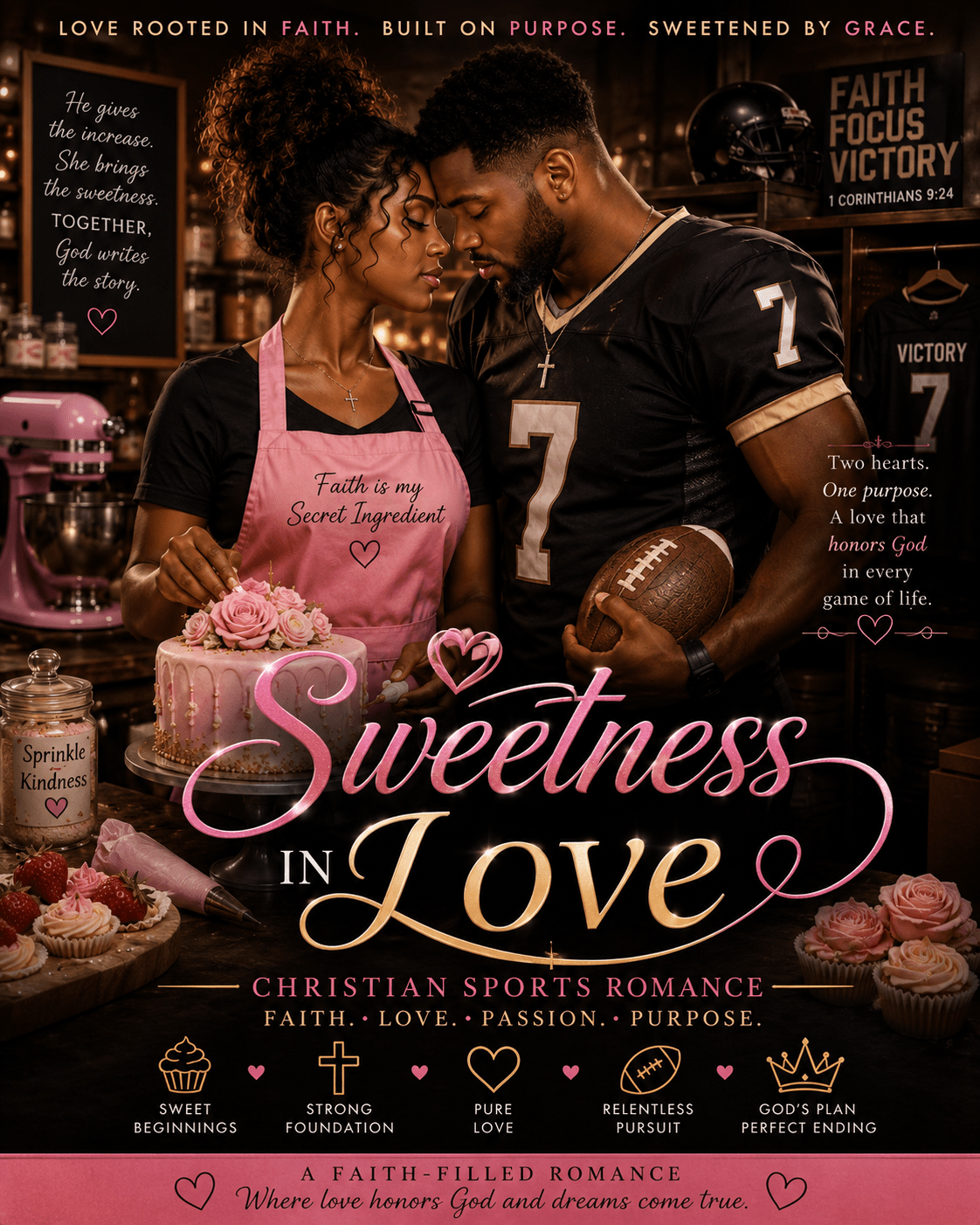 Sweetness in Love Christian Sports Romance - Ms Candi Girl LLC