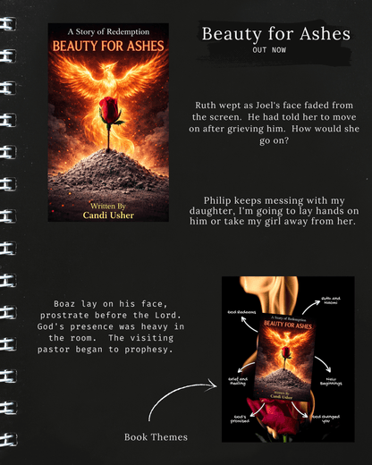 Beauty for Ashes: A Redemption Story – Paperback - Ms Candi Girl LLC