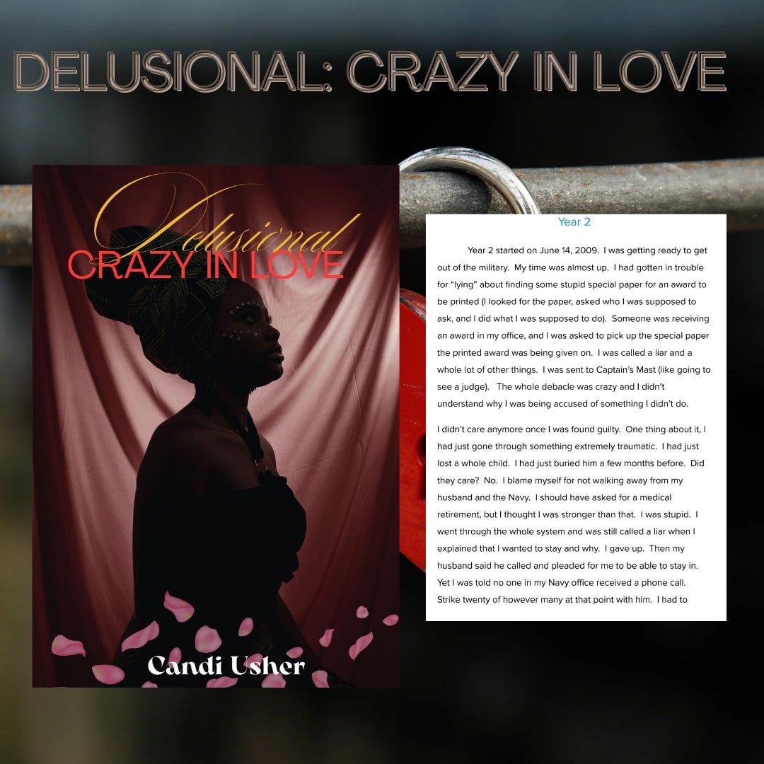 Delusional: Crazy in Love – Paperback (Goodbye Letters to Self) - Ms Candi Girl LLC