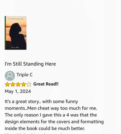 I'm Still Standing Here Ebook (Goodbye Letters to Self) - Ms Candi Girl LLC