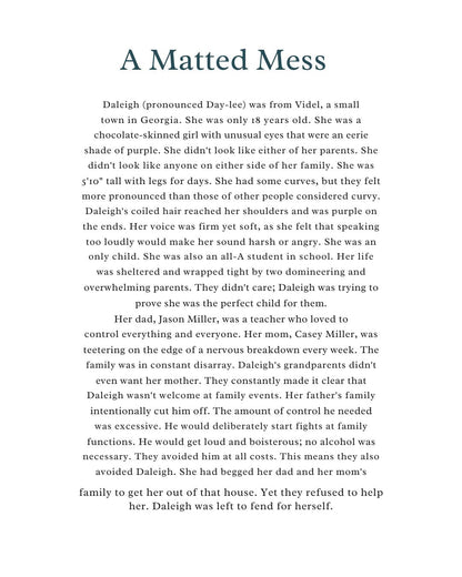 Perfect Humans Project: Daleigh (Perfect Humans Saga Book 1 Paperback) - Ms Candi Girl LLC