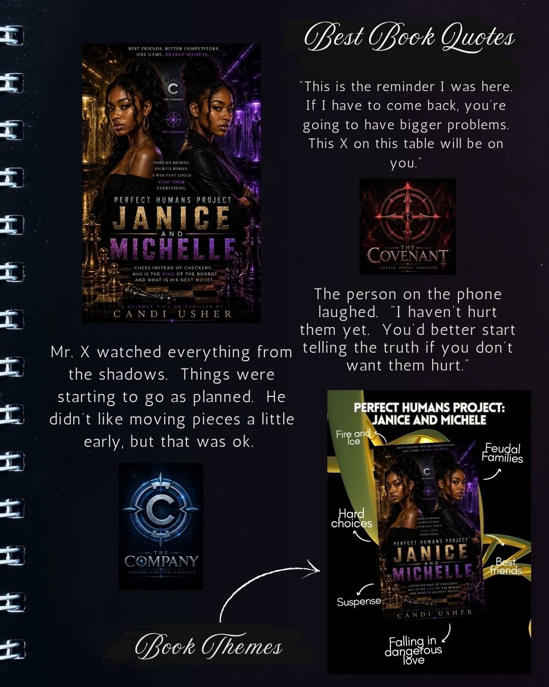 Perfect Humans Project: Janice & Michelle (Perfect Humans Saga Book 2 Paperback) - Ms Candi Girl LLC