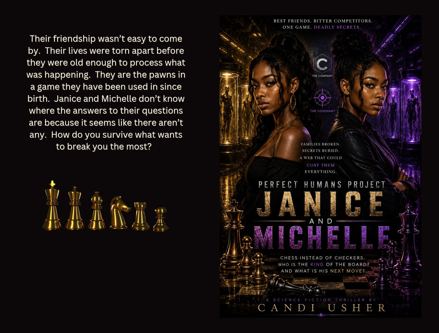 Perfect Humans Project: Janice & Michelle (Perfect Humans Saga Book 2 Paperback) - Ms Candi Girl LLC