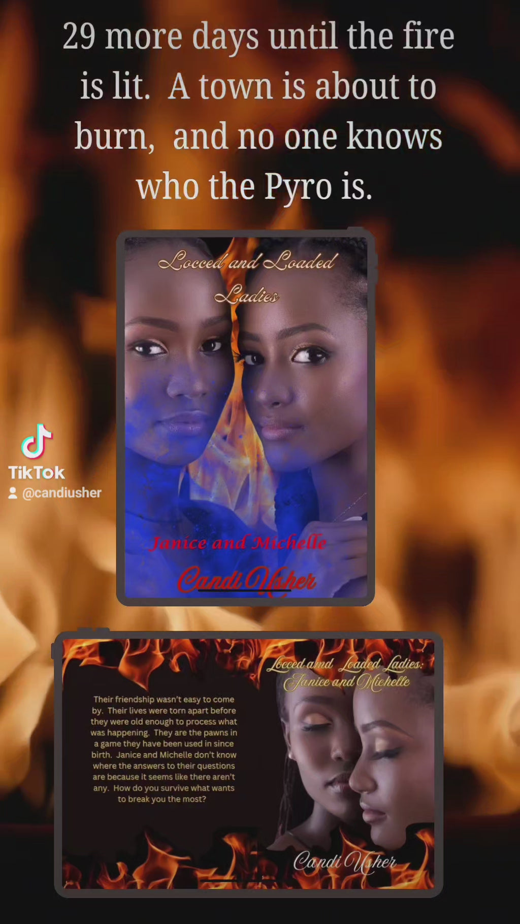 Locced and Loaded Ladies: Janice and Michelle Paperback