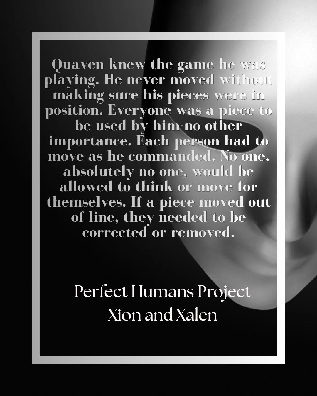 Perfect Humans Project: Xion & Xalen – Buch 7 Teaser (Perfect Humans Saga)