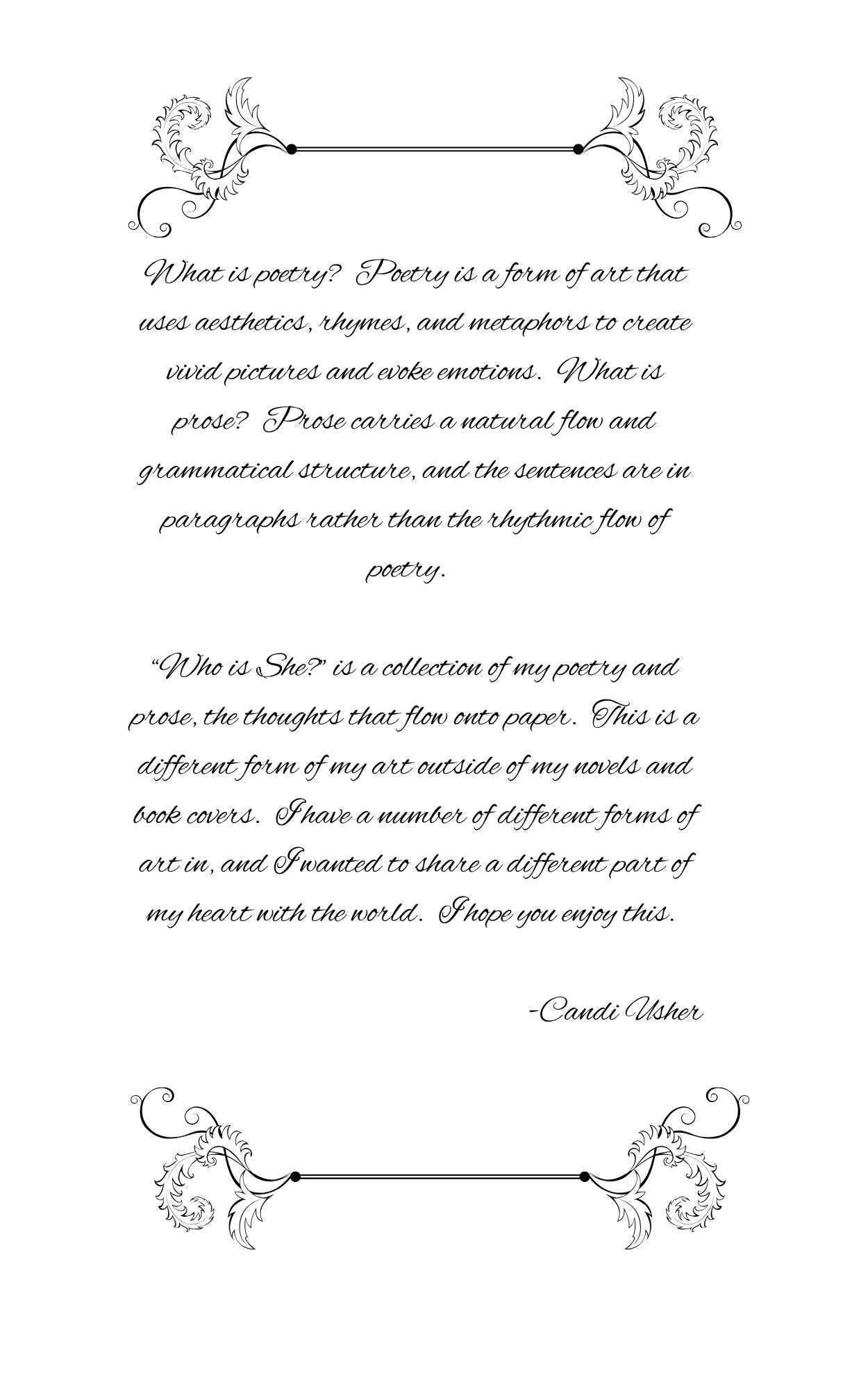 Who is She? - Ms Candi Girl LLC